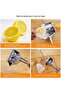 Stainless Steel Manual Juicer, Alloy Fruit Hand Squeezer, Detachable & Easy Clean, Adjustable, Heavy - 5