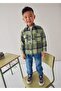Men's Checked Shirt 25Kmyr4123 - 6