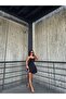 Satin Dress with Shorts