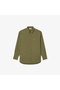 Oversized Fit Cotton Poplin Shirt - CF7706-00-BMY - 4