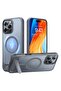 Strong Magnetic & Seamless Stand for iPhone 16 Pro Max Case, Fit for MagSafe, Mil-Grade Drop