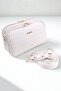 Original Coin Zippered Vertical Multi-Compartment Women's Wallet Hand Portfolio 19*10 cm 1 Cream