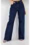 Newmoda////////Women's High Waist Jean Palazzo Pants
