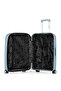 Medium Trolley Bag - Expandable PP Hard Shell Luggage - 360 Spinner Wheels - Grey Blue - 5
