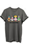 Just a Silly Goose Written Fun Goose Characters Printed 100% Cotton Regular Fit Unisex T-Shirt