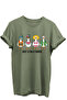 Just a Silly Goose Written Fun Goose Characters Printed 100% Cotton Regular Fit Unisex T-Shirt