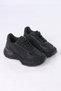 Women's Sports Shoes Stoned Leopard Patterned Orthopedic Sole Black Color - 5