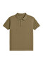Men's slim fit polo collar t-shirt 5-pack khaki-grey-black-white-indigo - 2