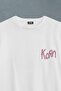 Korn T-Shirt Nu Metal Rapcore Metal Music Drawing Printed Unisex Oversize T-Shirt - 4