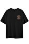 Amon Amarth Black Oversize T-Shirt Metal Music Viking Printed T-Shirt - 2