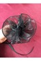 Rosalia Colossal Organza Neck Rose Black - 7