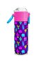 Kids Purple Pink Cactus Patterned Straw and Direct Drinking Steel Thermos 500 ml 31899 - 2