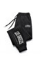 Black Los Angeles Printed Women's Unisex Sweatpants