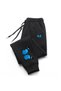 Black Butterfly Printed Women's Unisex Sweatpants