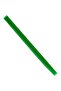 Cleme plastic OEM, 12cm, Verde