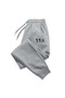 Gray Yes Yes Printed Women's Unisex Sweatpants