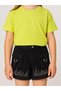 Girl's Stone Embroidered Shorts - 5