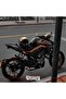 ملصق Cf Moto 250NK ملصق ديكور بنمط الصاروخ البرق للهيكل الأوسط - 2