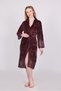 Elegant Stylish Lace Niki Velvet Bamboo Cotton Dressing Gown