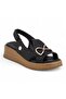 D25Ys-2780 Leather Comfort Women's Sandals