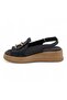 D25Ys-2780 Leather Comfort Women's Sandals - 3
