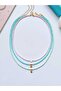 Sand Beaded Necklace Set 3 Pieces - 2