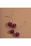 Drop earrings, Design Cherry model - 2