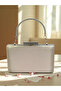 Nude Color Satin Evening Dress Bag Evening Bag Engagement Wedding Bag - 3