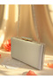 Skin Nude Color Satin Evening Dress Bag Evening Bag Handbag - 5