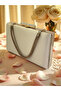 Skin Nude Color Satin Evening Dress Bag Evening Bag Handbag - 3