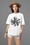 Men/Women Eight Foot Transfer Printed Round Neck Short Sleeve T-Shirt - 2