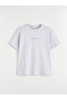Lcw Vision Crew Neck Printed Oversize Women's T-Shirt - 5