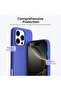 ORNARTO Compatible with iPhone 16 Pro Max Case 6.9", Slim Liquid Silicone 3 Layers Soft Gel Rubber S - 7