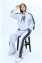 Oversize 2 Thread Girls Sports Bottom & Top Tracksuit Set – 100% Cotton-308 - 7