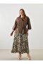 LCW Grace Elastic Waist Floral Women's Skirt - 2