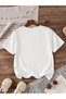 Girl's lapopo logo Printed short sleeve round neck t-shirt - 2