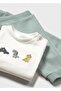 Newborn Baby Boy Tracksuit Set Blue - 4