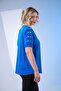 1112077 Women's Plus Size Sleeve Detailed Blouse Cobalt - 5