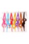 Plush Monkey Hands Sticky Cute Toy 70 cm Pink - 3