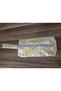 Yellow Feather Patterned Makeup Bag - 4