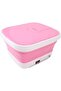 Foldable Foot Bath Massager Bucket with Red Light Therapy, Bubble Bars, 2 Massage Rollers, Co - 4