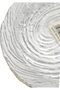 Decorative Glass Serving Plate with Swirl Pattern, 21 cm, Gold Trim - 7