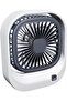 Small Desk Fan – Portable Mini USB Rechargeable Table Fan with 3 Speed Settings – Quiet,