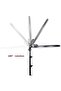 18" Soft Ring LED Light with Remote, 3 Phone Holders, 2700K-6500K Color Temp, USB Charging, S - 5