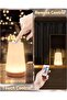 LED Bedside Lamp with Remote Control, Touch Dimmable Night Light, USB Rechargeable, 13 Colors - 5