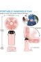 Portable Handheld Fan with 5-Speed Powerful Airflow, USB Rechargeable 2000mAh Battery, 12-22 - 4