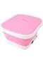 Foldable Foot Bath Massager Bucket with Red Light Therapy, Bubble Bars, 2 Massage Rollers, Co - 6
