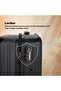 16 Inch Single Cabin Size Luggage With 4 Spinner Wheels - T81D D Black - 7