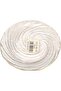 Glass Dinner Plate with Swirl Pattern, Clear with Gold Trim, 16 cm - 5