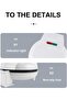 Mini Donut Maker Machine – Electric Donut Press with Non-Stick Double-Sided Heating, Kid-Fr - 8